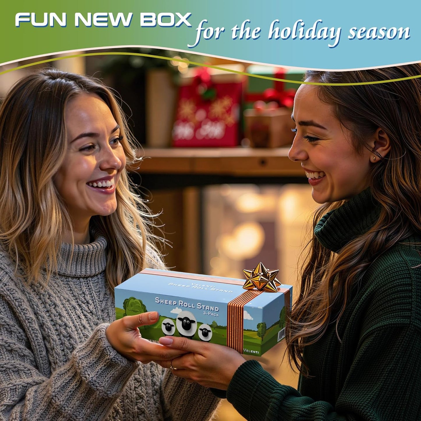 Add a Touch of Whimsy to Your Bathroom with the 3D Printed Black Sheep Toilet Roll Holder Set - Fun, Functional, and Unique Bathroom Decor!