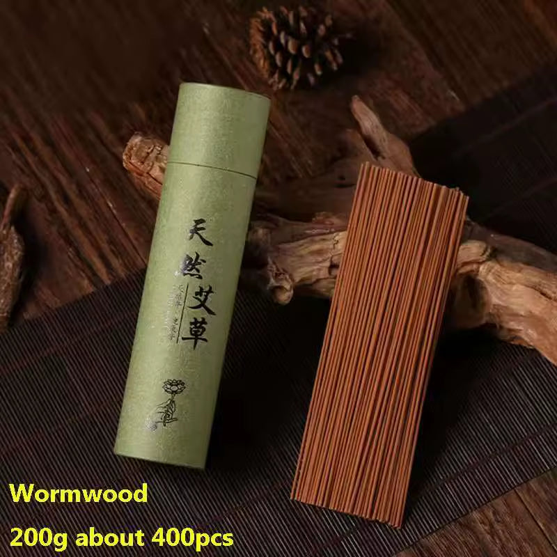 Easy Installed Soild Wood Incense Holder for Joss Sticks Burning Ash with Removable Glass Ash Catcher for Meditation Yoga
