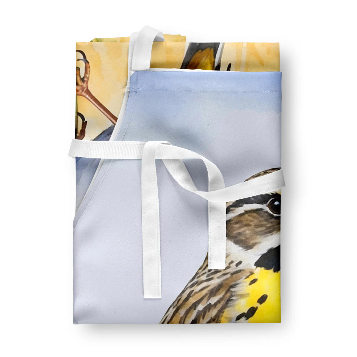 Nebraska Western Meadowlark Apron - Stylish and Versatile Culinary Companion