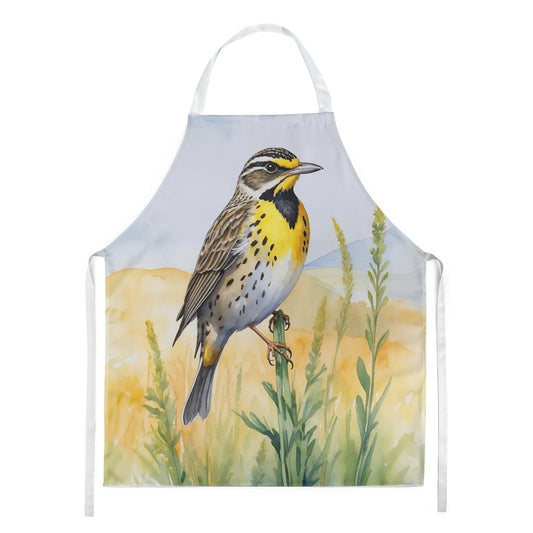 Nebraska Western Meadowlark Apron - Stylish and Versatile Culinary Companion