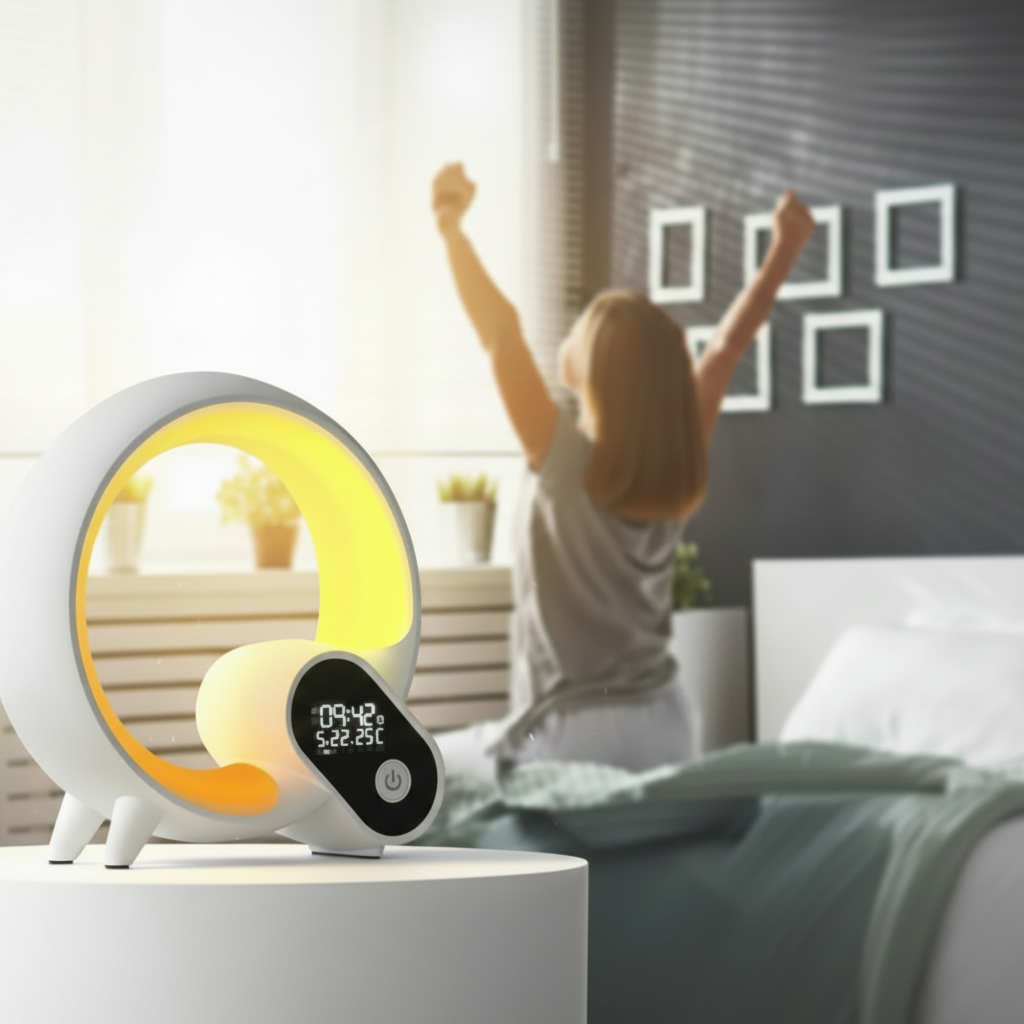 Sunrise Alarm Clock with Bluetooth Speaker & White Noise