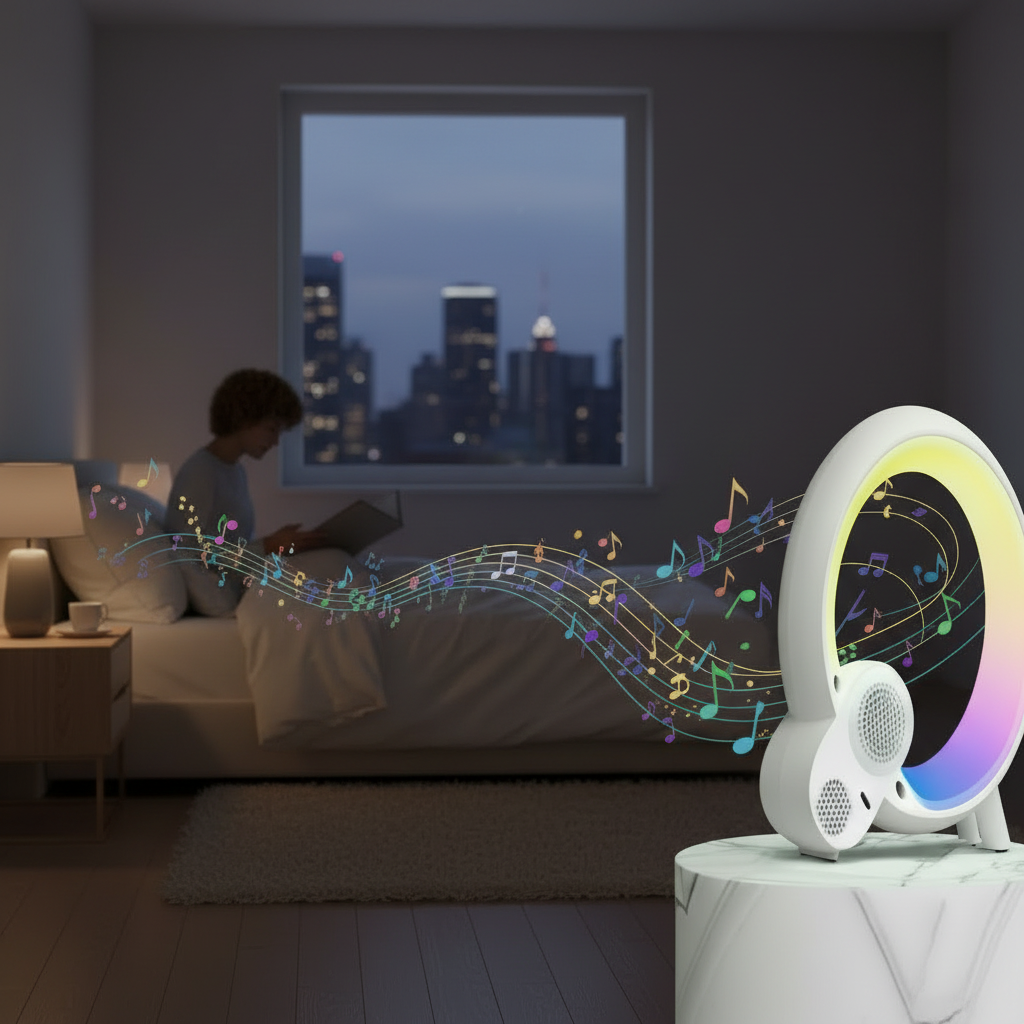 Sunrise Alarm Clock with Bluetooth Speaker & White Noise