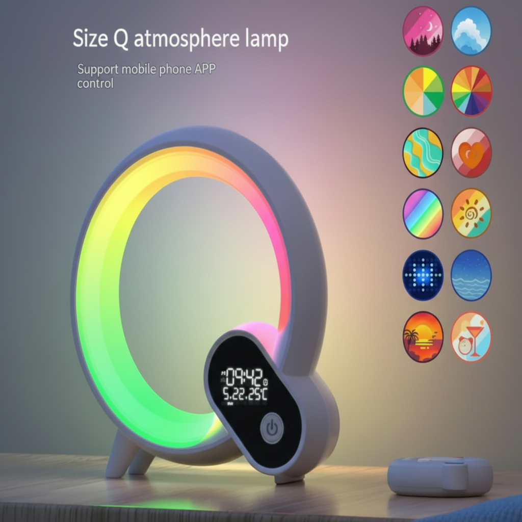 Sunrise Alarm Clock with Bluetooth Speaker & White Noise