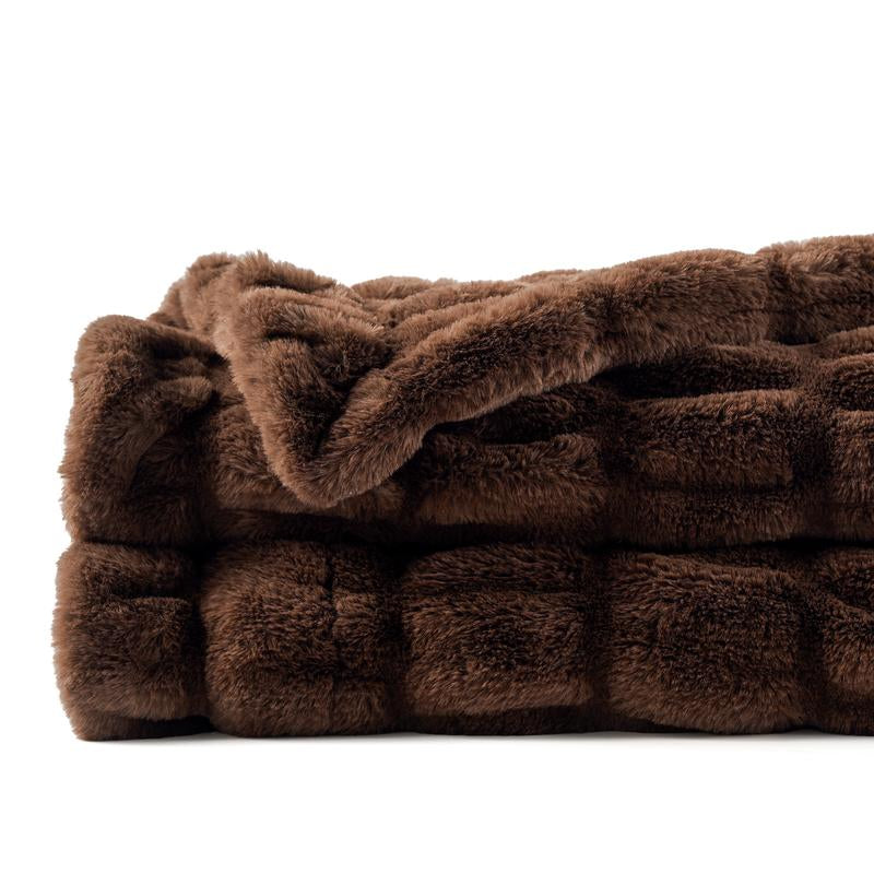 BATTILO Double Side Reversible Blanket 50X60 Inches Super Soft Cozy Microfiber Polyester Spandex Throw Blanket for Couch Bed Sofa Toddler Bed Durable Machine Washable Gift Item