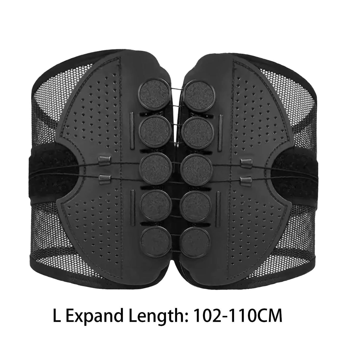 Lumbar Intervertebral Disc Support Compression Rope Support Waist Support Breathable Mesh Posture Corrector for Waist Protection