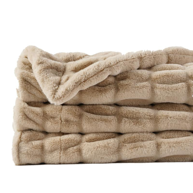 BATTILO Double Side Reversible Blanket 50X60 Inches Super Soft Cozy Microfiber Polyester Spandex Throw Blanket for Couch Bed Sofa Toddler Bed Durable Machine Washable Gift Item