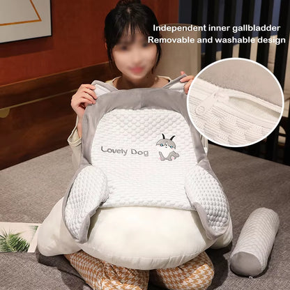 Ultimate Comfort All Season Reading Pillow - Perfect Back Support Cushion for Sofa, Bed, and Office