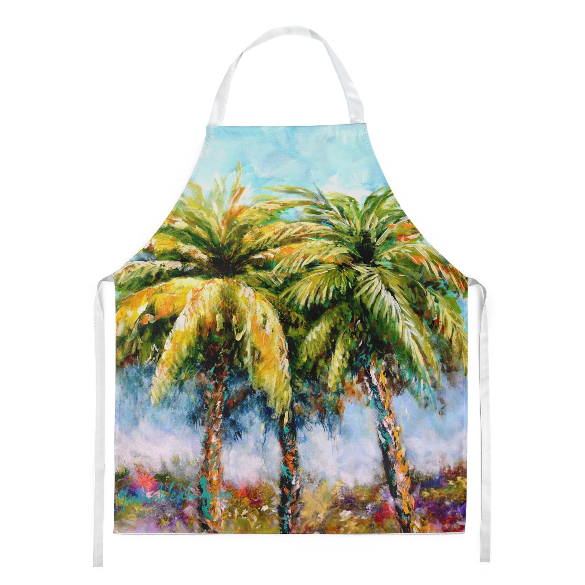 Summer Breezes Palm Tree Apron