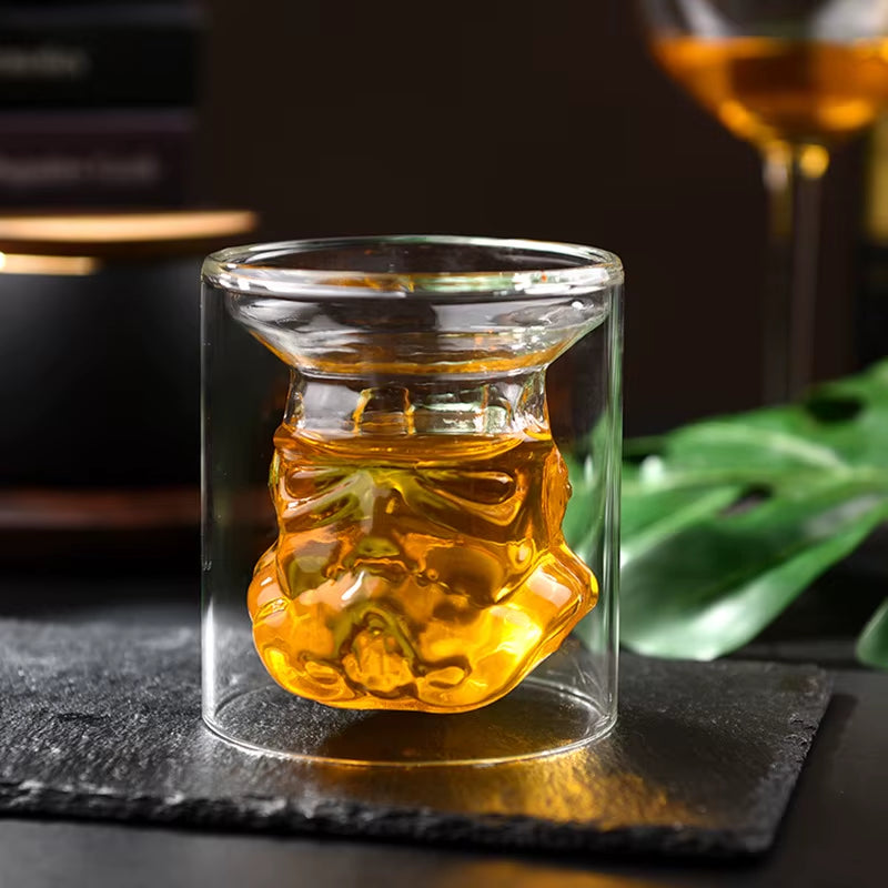 Wine Glass Set Storm Trooper Helmet Whiskey Decanter Whiskey Glass Cup Wine Glasses Accessories Creative Men Gift Bar Party Hot