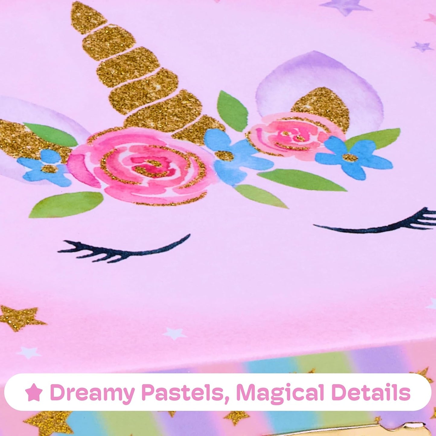 Jewelry Box for Girls, Party Unicorn Musical Jewelry Boxes, the Beautiful Dreamer Tune and Spinning Unicorn Doll, Toys for Girls