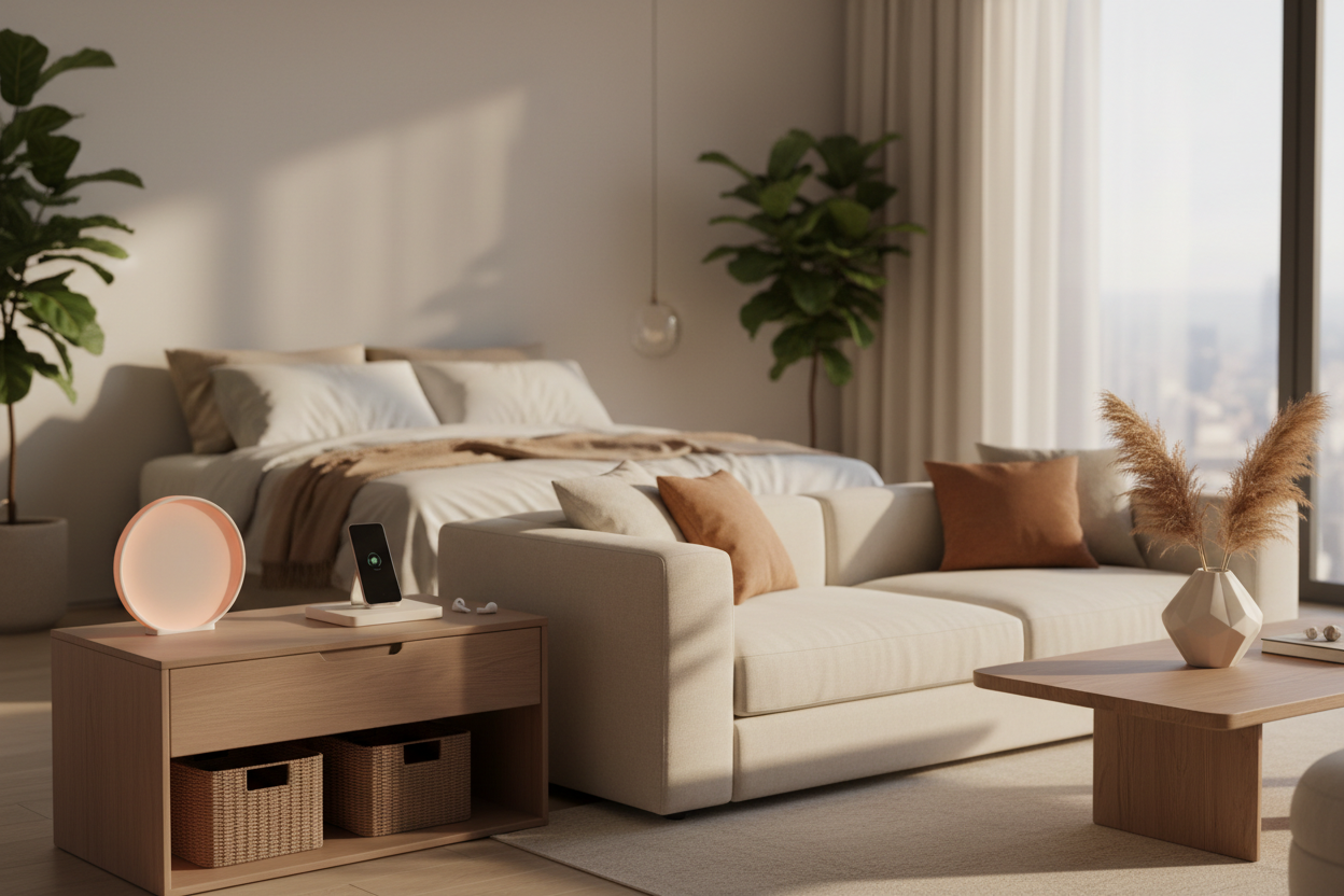 Smart Home Hero Banner - Warm Lifestyle